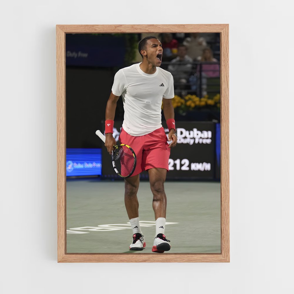Poster Ace au Service – affiche Tennis (vue 4)